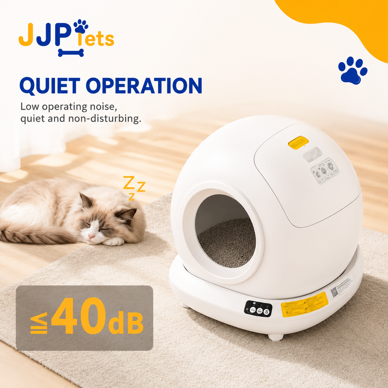 Premium Enclosed Stainless Steel Litter Box