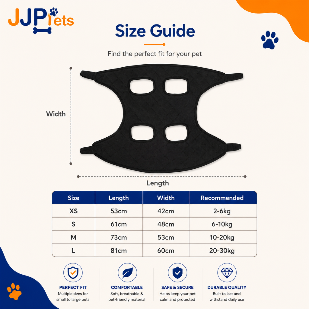 Cat Grooming Restraint Bag with Hammock