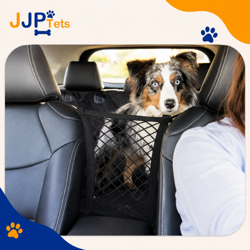 Premium Pet Car Safety Net Barrier
