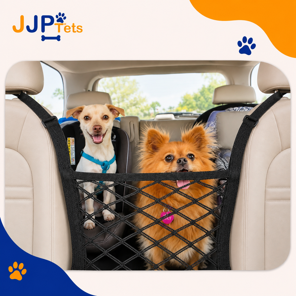 Premium Pet Car Safety Net Barrier